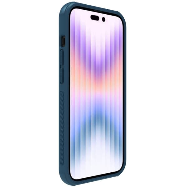Nillkin iPhone 14 Pro Cover Frosted Shield Pro MagSafe Blå