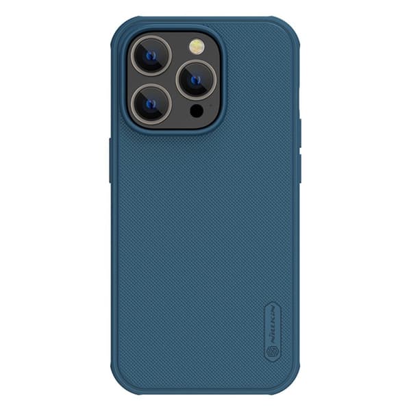 Nillkin iPhone 14 Pro Cover Frosted Shield Pro MagSafe Blå