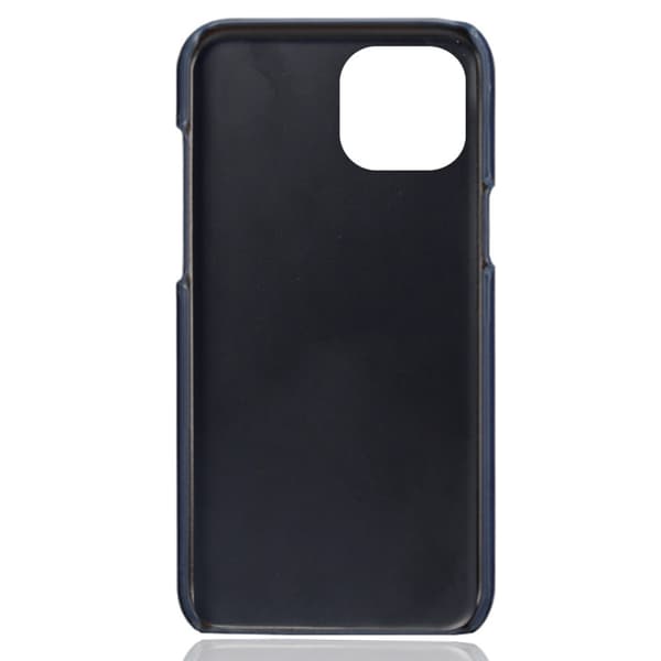 SKALO iPhone 14 PU-læder Kortholder Cover - Blå