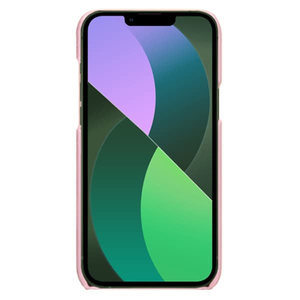 SKALO iPhone 14 Plus PU-læder Kortholder Cover - Rosa guld