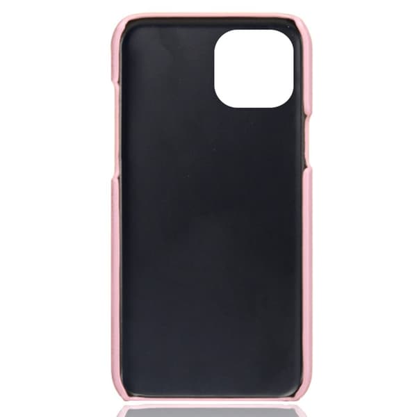 SKALO iPhone 14 Plus PU-læder Kortholder Cover - Rosa guld