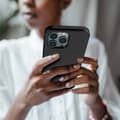 Miniatyrbillede 6 af 11: SKALO iPhone 14 Pro Armor Cover kortholder - Sort