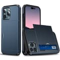 Miniatyrbillede 1 af 11: SKALO iPhone 14 Pro Armor Cover kortholder - Blå