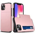 Miniatyrbillede 1 af 11: SKALO iPhone 14 Plus Armor Cover kortholder - Rosa guld