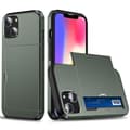Miniatyrbillede 1 af 11: SKALO iPhone 14 Plus Armor Cover kortholder - Grøn