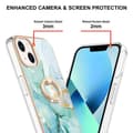 Pikkukuva 3 / 4: SKALO iPhone 14 Plus Marmori TPU suojakuori rengas - #4
