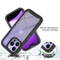 Miniatyrbillede 5 af 6: SKALO iPhone 14 Pro Stødsikker Clear Hybrid Cover - Sort