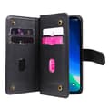 Miniatyrbillede 4 af 11: SKALO iPhone 14 Pro 10-RUM Flip Cover - Sort