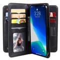 Pikkukuva 5 / 11: SKALO iPhone 14 Pro Max 10-lokeroa Lompakkokotelo - Musta