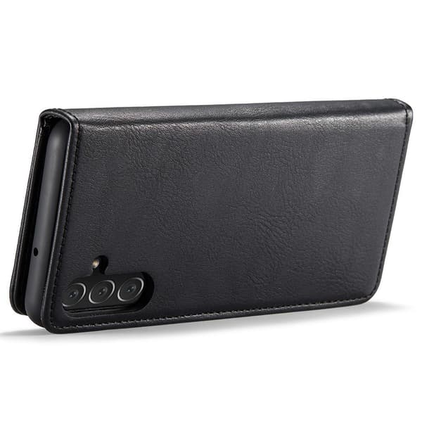 DG MING Samsung A04s 4G 2-in-1 magneetti lompakkokotelo - Musta