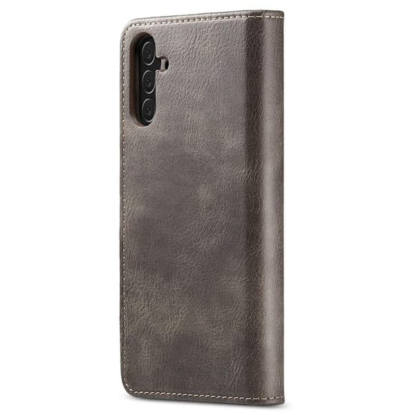 DG MING Samsung A04s 4G 2-in-1 magneetti lompakkokotelo - Harmaa