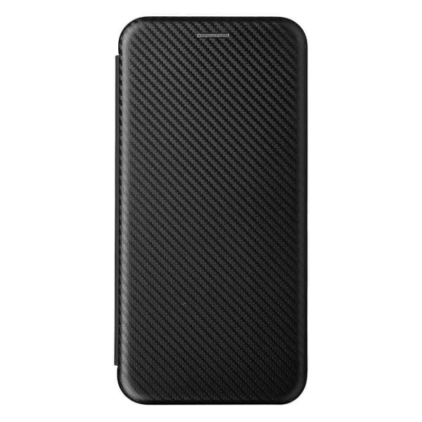 SKALO Samsung A04s 4G Carbon Fiber Lompakkokotelo - Musta