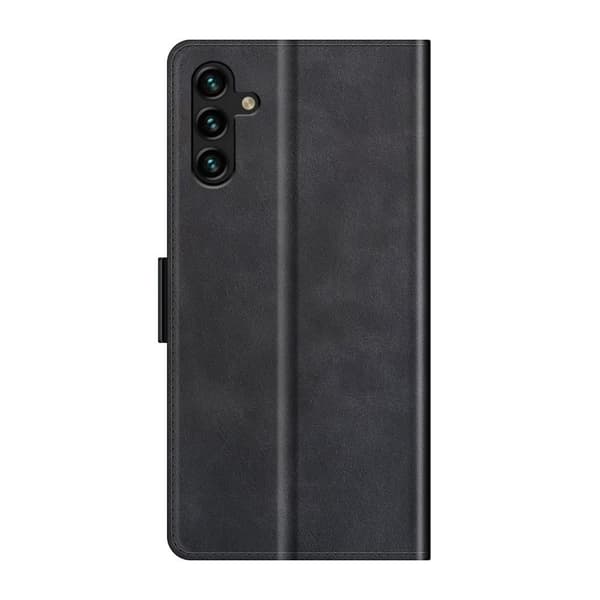 SKALO Samsung A04s 4G Premium Wallet Flip Cover - Sort