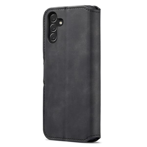 DG MING Samsung A04s 4G Premium Cut Lompakkokotelo - Musta