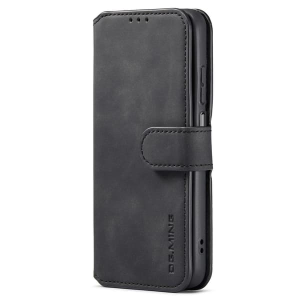 DG MING Samsung A04s 4G Premium Cut Lompakkokotelo - Musta