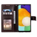 Miniatyrbillede 6 af 7: SKALO Samsung A04s 4G Mandala Flip Cover - Brun