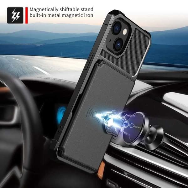 iPhone 14 Stöttåligt Premium Skal 4-FACK Solid V3