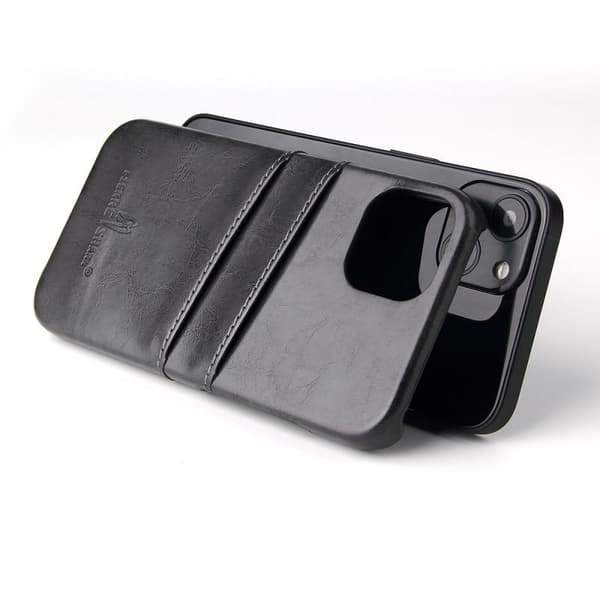 iPhone 14 Max eksklusiv stødabsorberende kortholder Retro