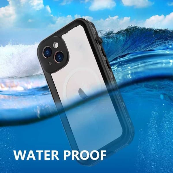 iPhone 14 Plus fuld dækning vandtæt premium cover - 2m