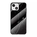 Miniatyrbillede 7 af 7: iPhone 14 Marble Shell 9H hærdet glas bagside glas bagside V2