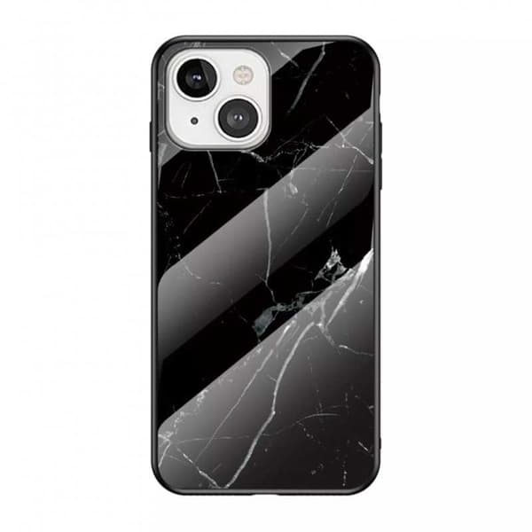 iPhone 14 Marble Shell 9H hærdet glas bagside glas bagside V2