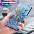 Pikkukuva 5 / 9: SKALO Motorola Moto G32 4G Marmori 3D Lompakkokotelo