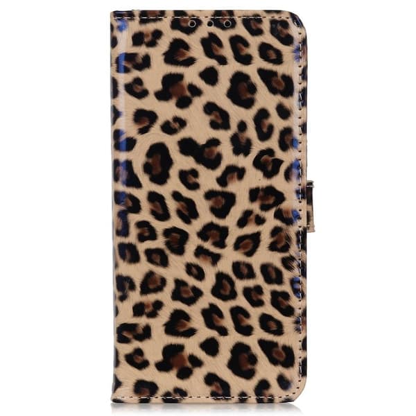 SKALO Motorola Moto G32 4G Leopard mönstrad Plånboksfodral i PU Läder