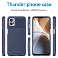 Pikkukuva 6 / 6: SKALO Motorola Moto G32 4G Armor Thunder Suojakuori - Sininen