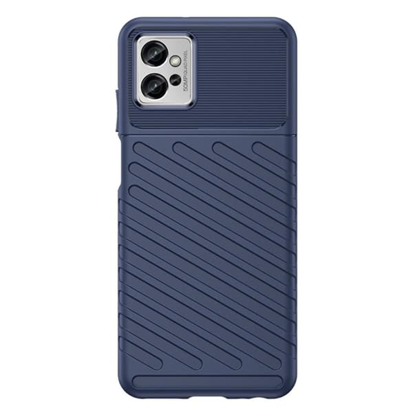 SKALO Motorola Moto G32 4G Armor Thunder Suojakuori - Sininen