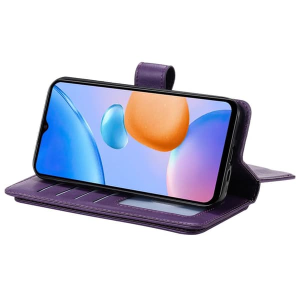 SKALO Xiaomi Redmi 10 5G 10-RUM Flip Cover - Lilla