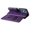 Miniatyrbillede 7 af 11: SKALO Xiaomi Redmi 10 5G 10-RUM Flip Cover - Lilla