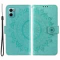 Pikkukuva 1 / 5: SKALO Xiaomi Redmi 10 5G Mandala lompakkokotelo - Turkoosi
