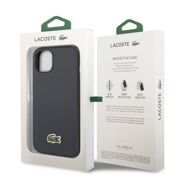 Lacoste iPhone 14 Plus Kuori Petit Pique Logo Sininen