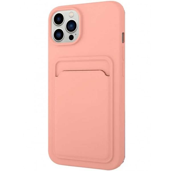 iPhone 11 Pro Max gummibelagt stødsikkert cover med væske til kortrum