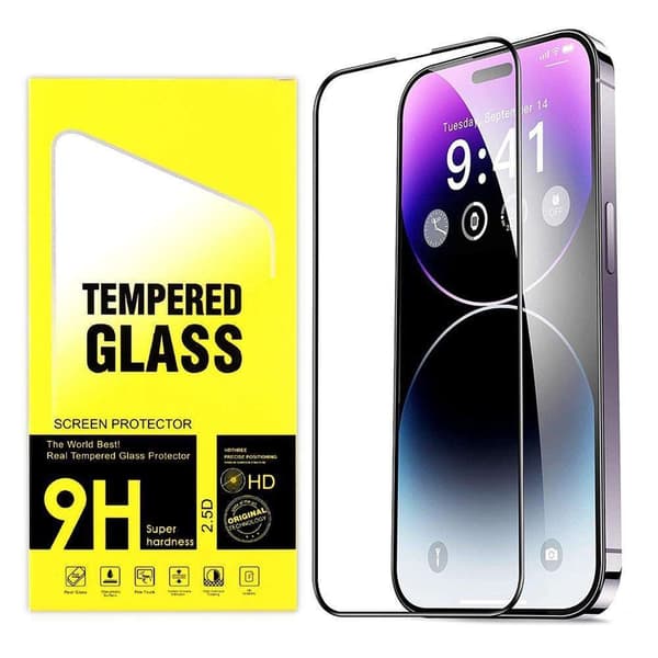 2 stk Herdet glass iPhone 14 Plus - Skjermbeskytter