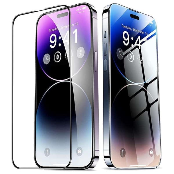 2 stk Herdet glass iPhone 14 - Skjermbeskyttelse