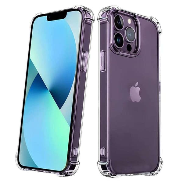 iPhone 14 Pro - Silikone stødsikkert cover ekstra stødsikkert