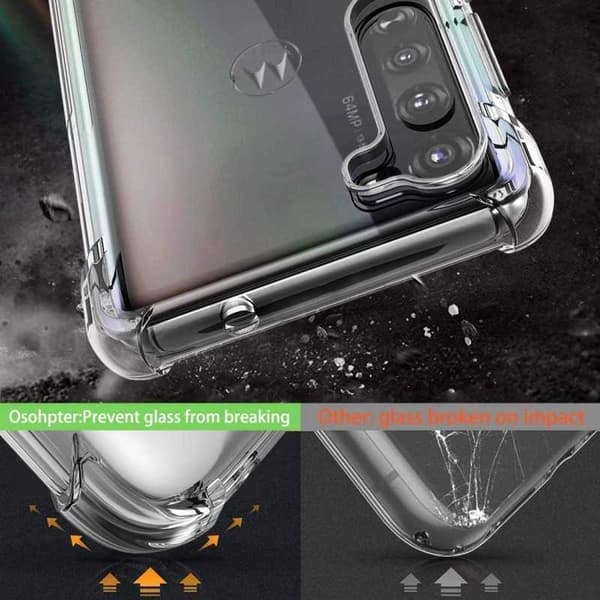 Motorola Edge stødabsorberende silikone Shell Shockr