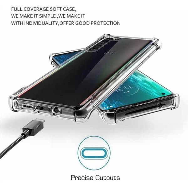 Motorola Edge stødabsorberende silikone Shell Shockr