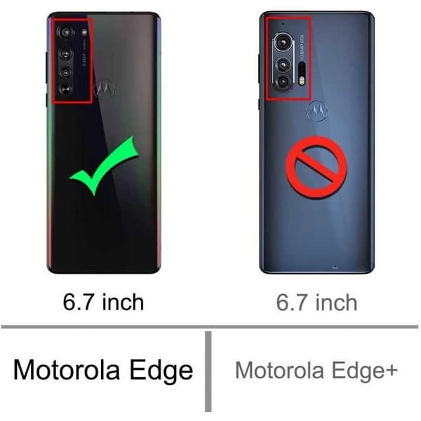 Motorola Edge stødabsorberende silikone Shell Shockr