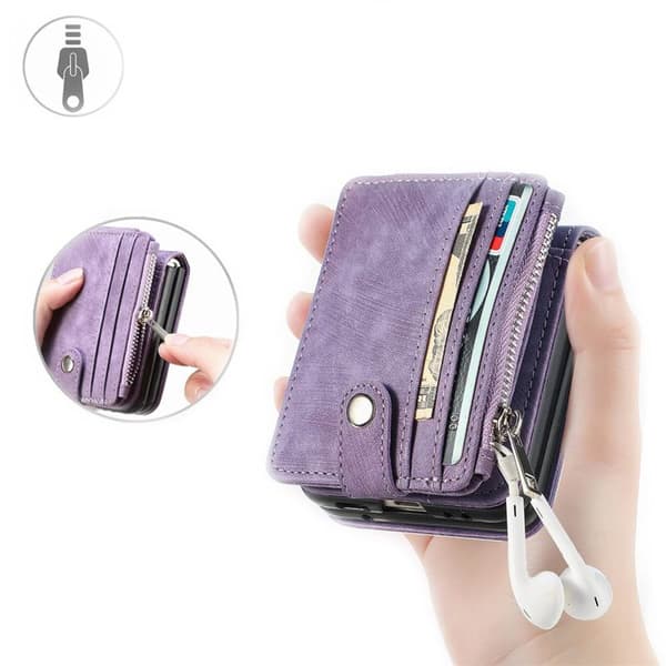 Kännykän kansi 2in1 Samsung Galaxy Z Flip 4 - Violetti
