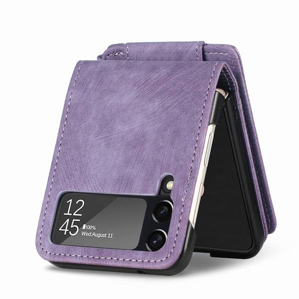 Kännykän kansi 2in1 Samsung Galaxy Z Flip 4 - Violetti
