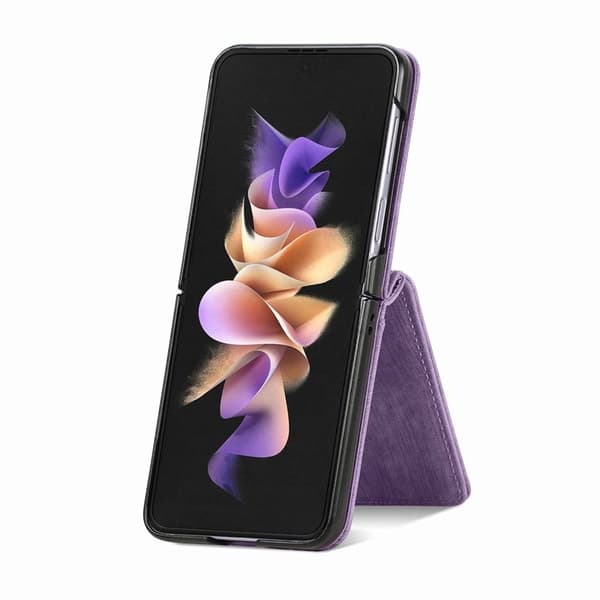 Kännykän kansi 2in1 Samsung Galaxy Z Flip 4 - Violetti