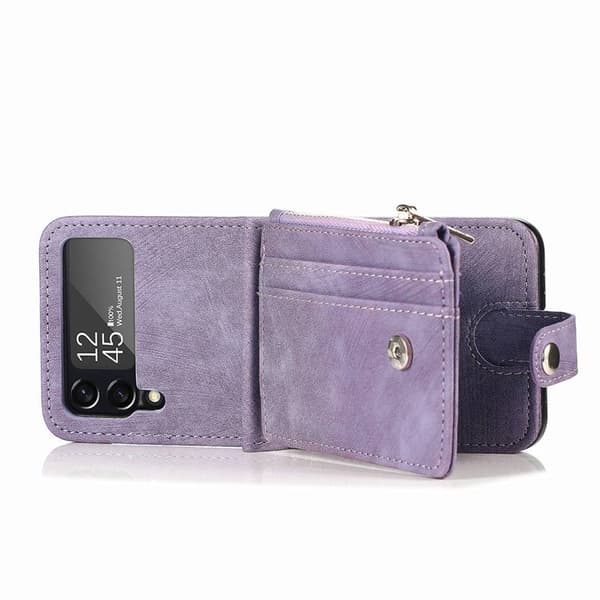 Kännykän kansi 2in1 Samsung Galaxy Z Flip 4 - Violetti