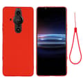 Miniatyrbilde 2 av 5: Liquid silikondeksel Sony Xperia Pro-I - Rød