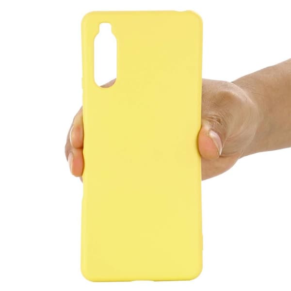 Liquid silikone cover Sony Xperia 10 IV - Gul