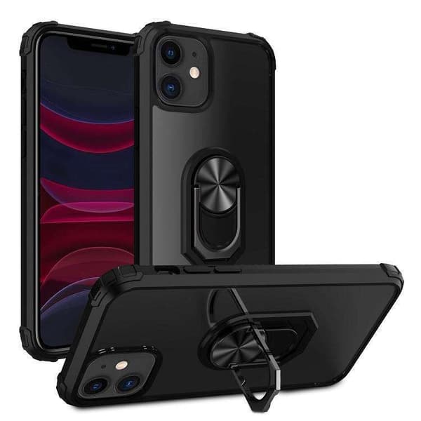 iPhone 14 - Silikon støtsikkert deksel - Svart