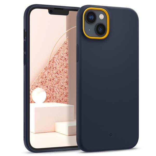 Caseology iPhone 14 Kuori Näytönsuoja Nano Pop 360 Blueberry Navy