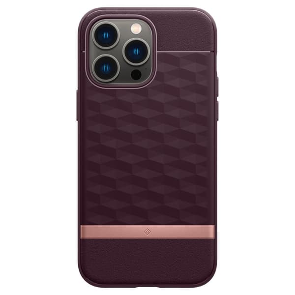 Caseology iPhone 14 Pro Cover Parallax Mag Burgundy Bean