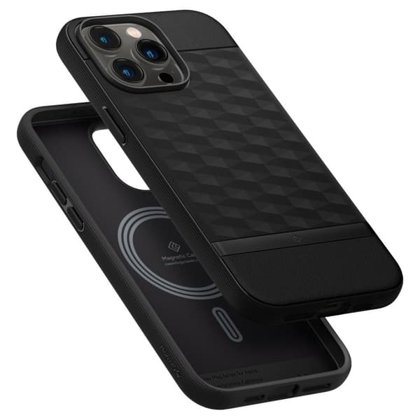 Caseology iPhone 14 Pro Skal Parallax Mag Matte Black